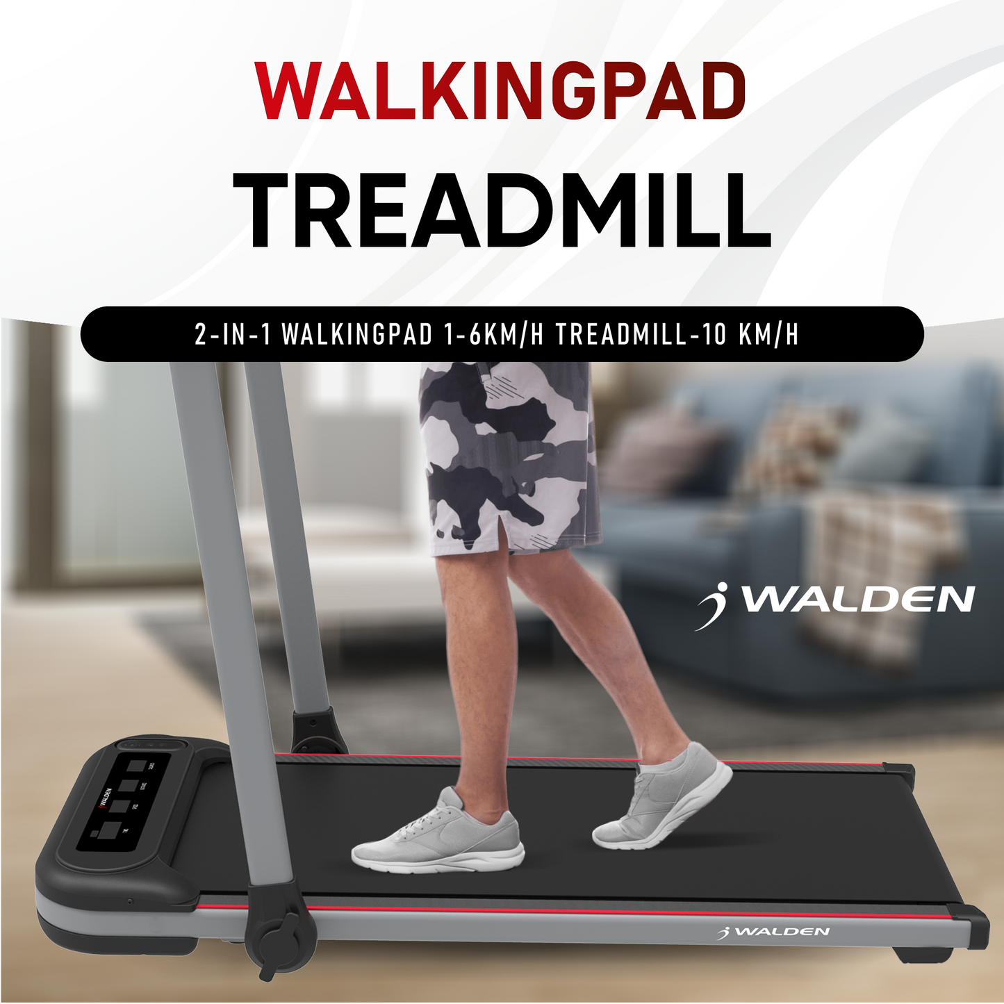 Wakingpad Treadmill 2in1 Walden F2600