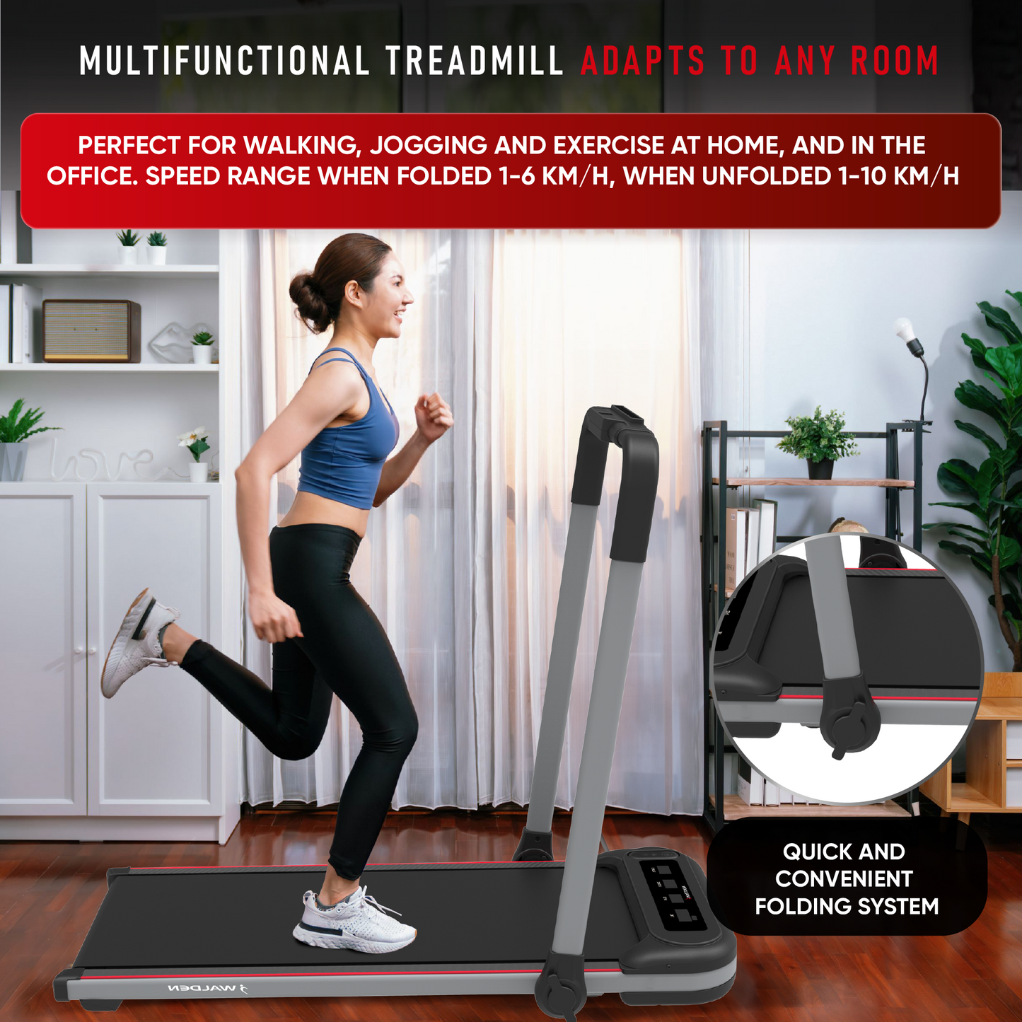 Wakingpad Treadmill 2in1 Walden F2600